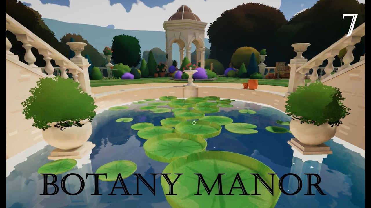 Botany Manor - how to find Springdance Shrub, Fool's Emerald and Oscilette