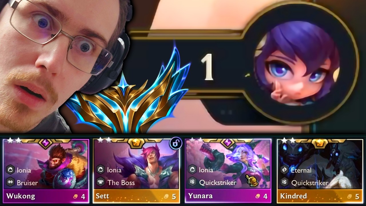 I SURVIVED WITH 1 HP! THEN I HIT EVERYTHING FOR AN INSANE COMEBACK! TFT SET 16