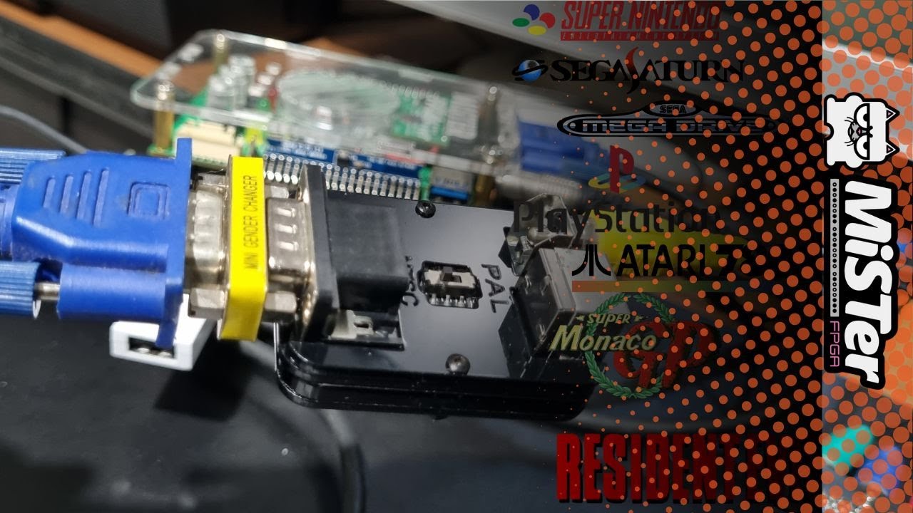 Adaptador S Video e Composto para o MiSTer FPGA Revisão rápida!