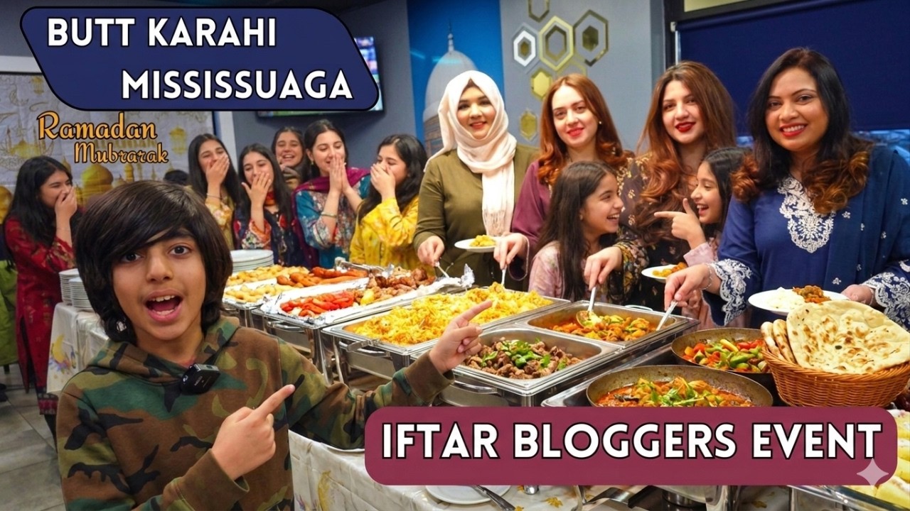 Лучший обзор шведского стола для ифтара в Рамадан: Butt Karahi Mississauga с участием @gulslifest...