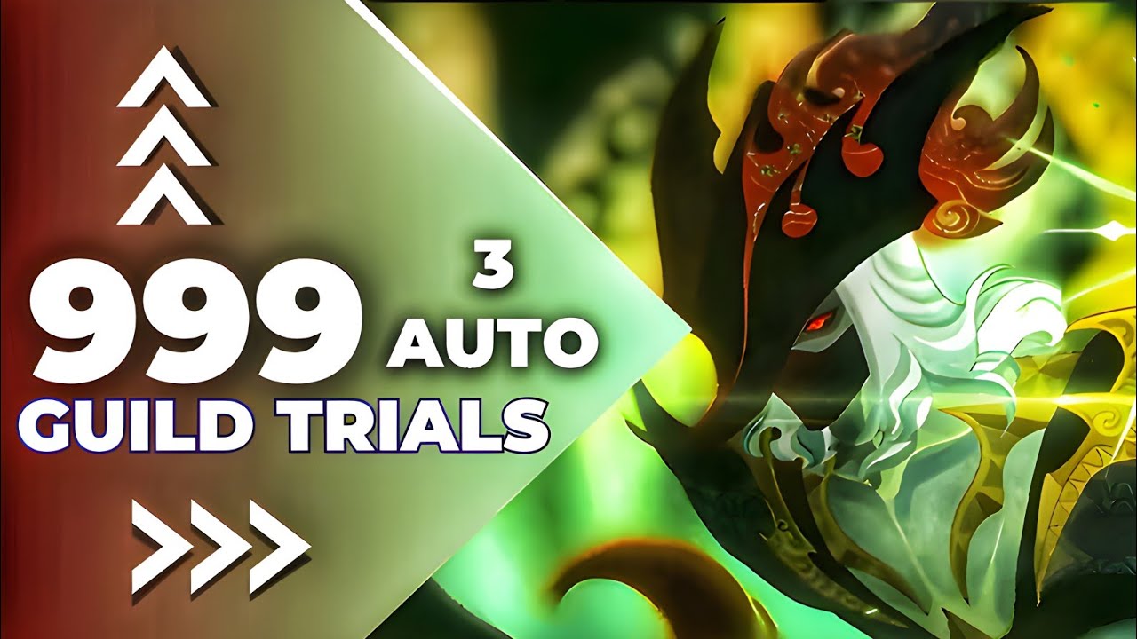AFK arena // Awakened Fawkes guild trial 999 level // 3 AUTO !