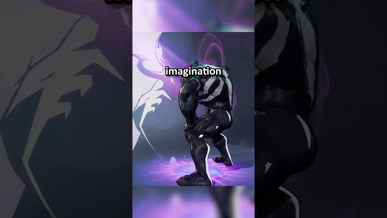 The New Venom emote on other heroes in Marvel Rivals