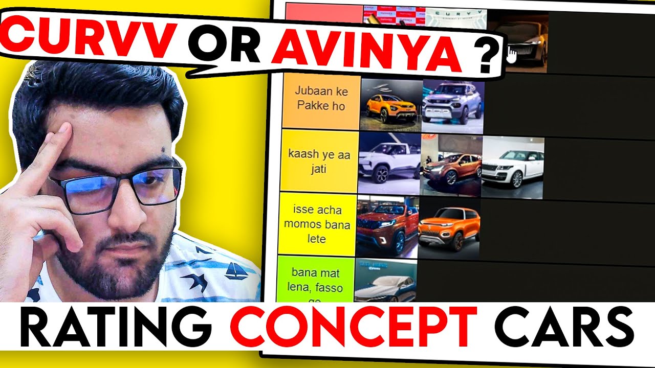 Choosing Between Tata Curvv and Avinya is truly Difficult | Rating Concept Cars