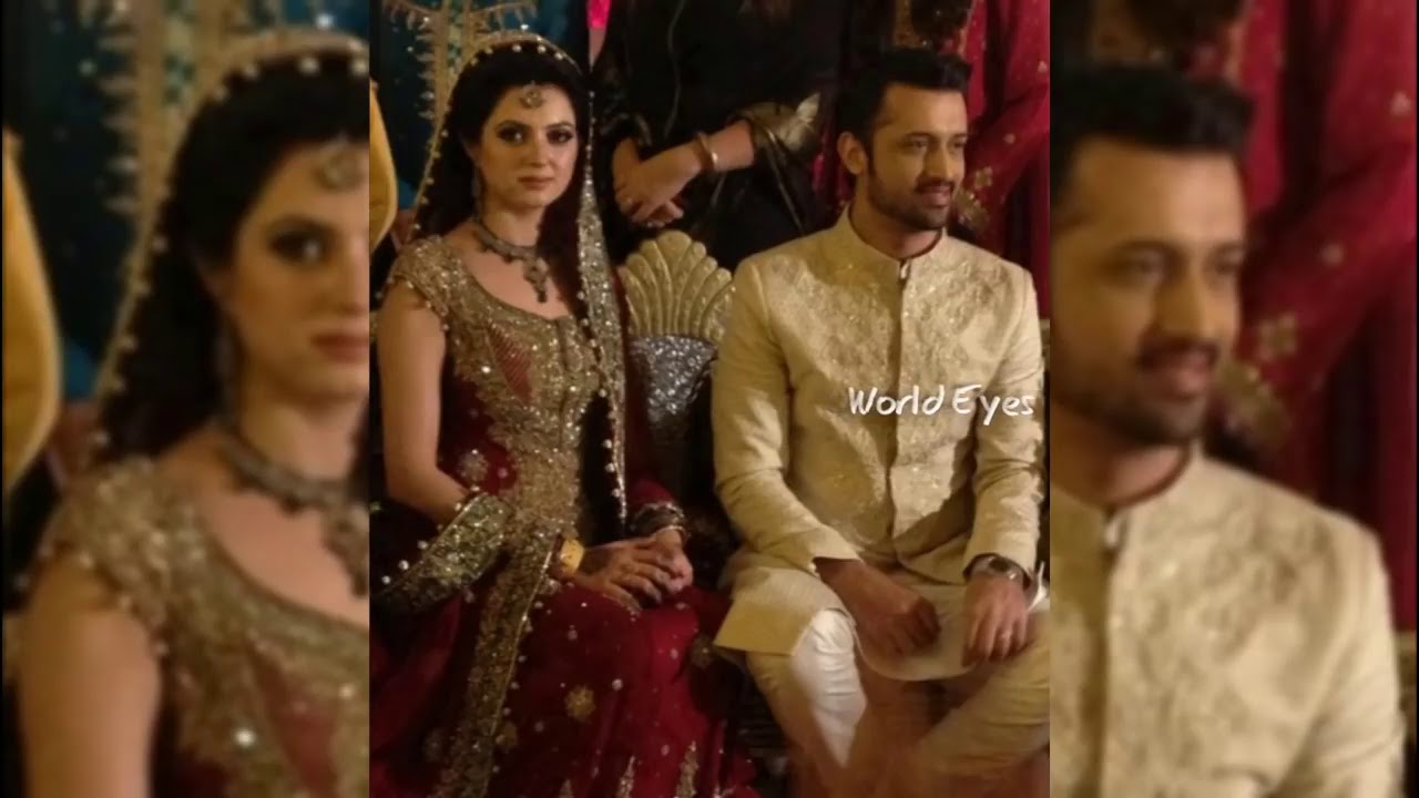 Atif Aslam All Wedding Ceremony Mehndi, Mayon, Barat and Walima