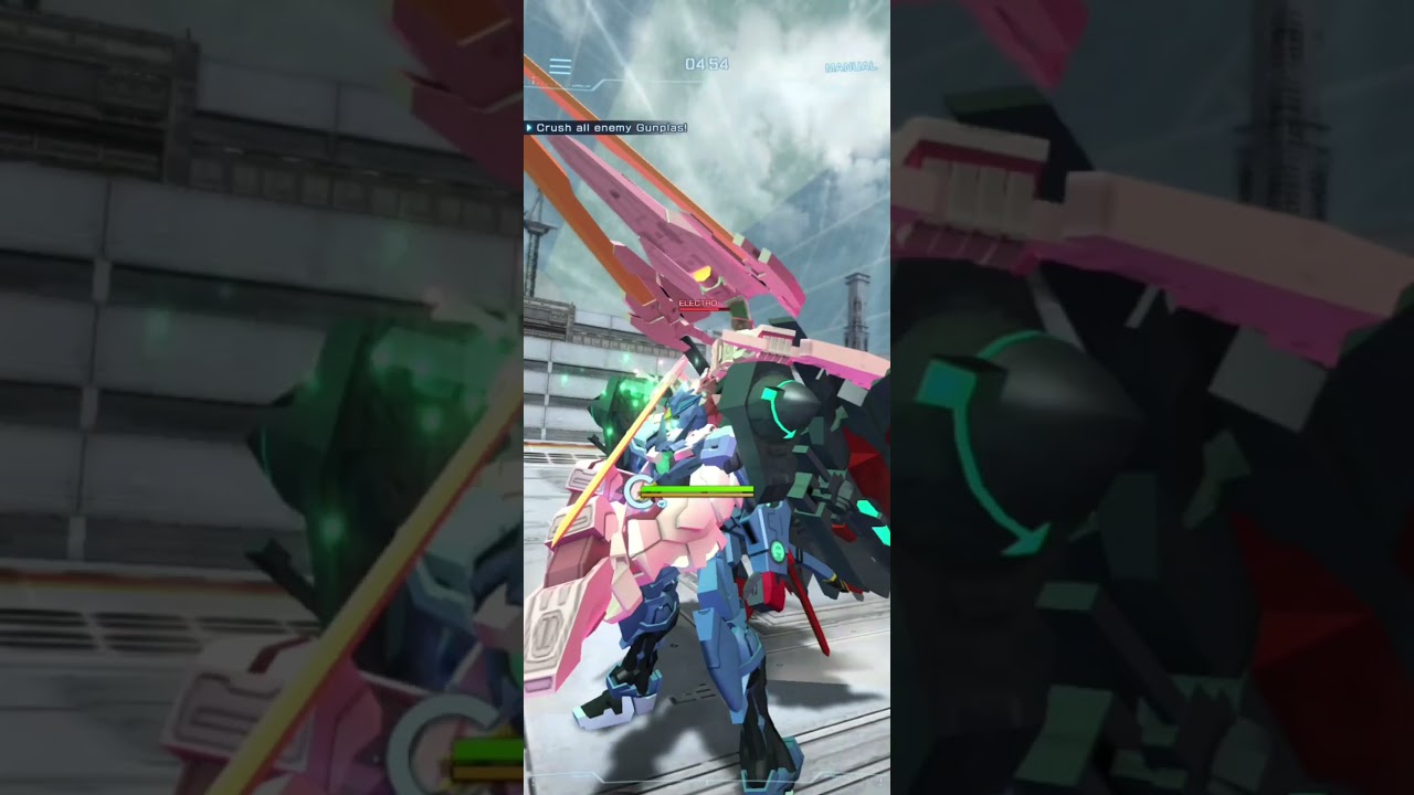 Gundam Exia Repair IV (Backpack) EX skill - Gundam Breaker Mobile