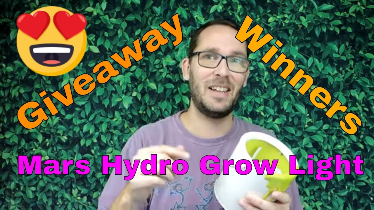 Giveaway Winners   Mars Hydro TS 600W LED Grow Light