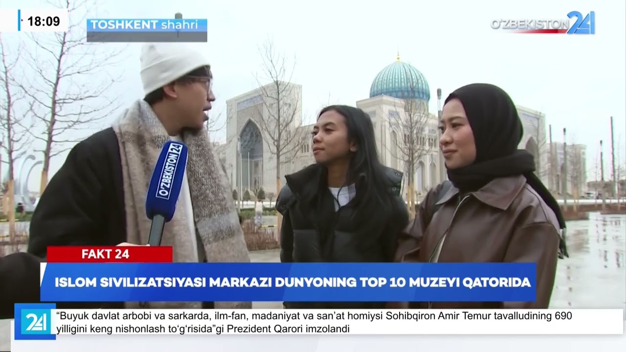 Islom sivilizatsiyasi markazi dunyoning top 10 muzeyi qatorida I Fakt 24 (06.02.2026)