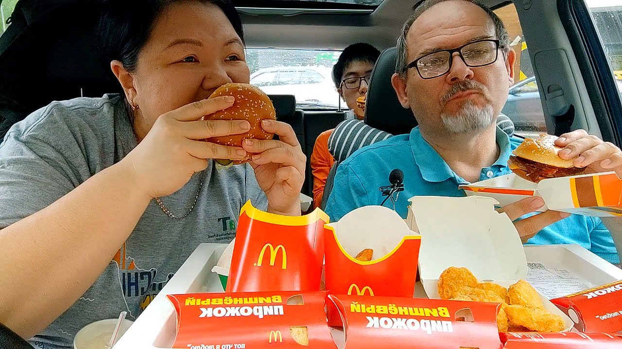 Мукбанг Мандональдс / Mukbang Mandonalds
