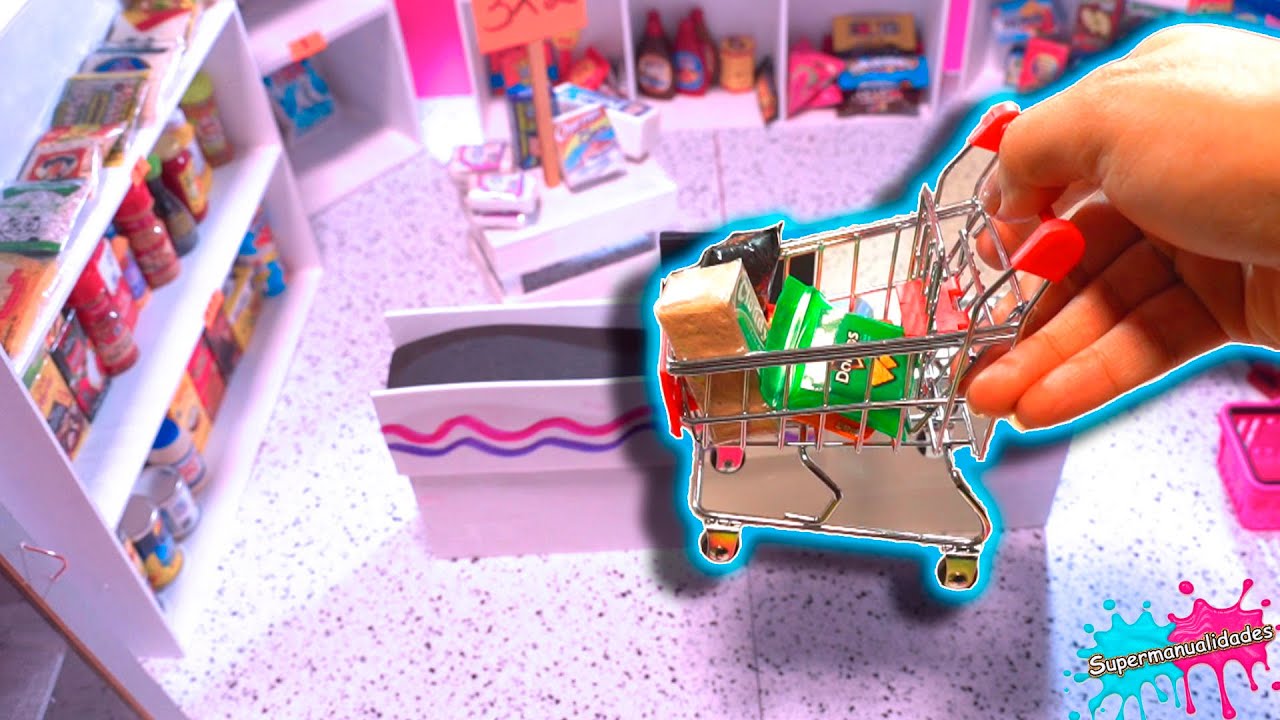 DIY Supermercado miniatura - Supermanualidades