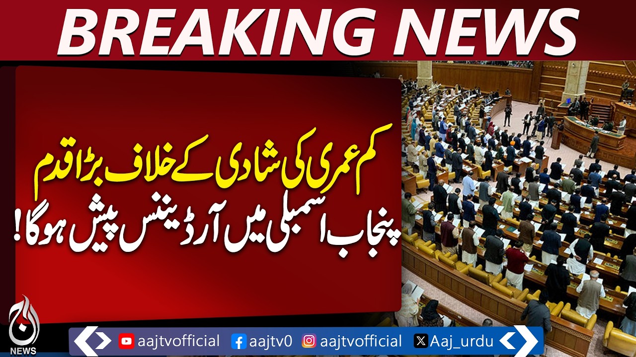 Child Marriage Ban Ordinance in Punjab | New Law Proposal | Legal Reform Update