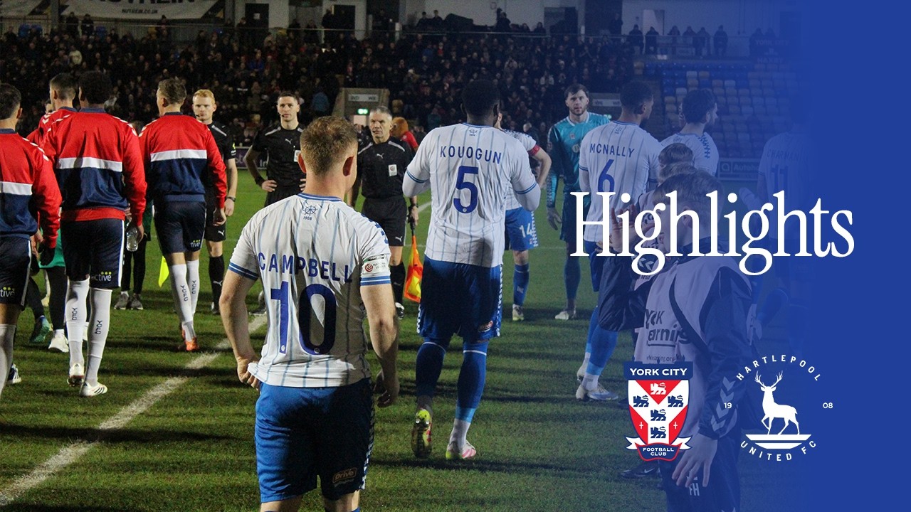 Highlights | York City 3-2 Hartlepool United