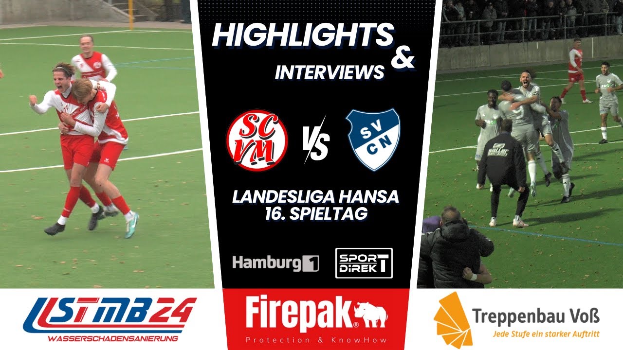 SC Vier und Marschlande - SV Curslack Neuengamme 16. Spieltag Landesliga Hansa