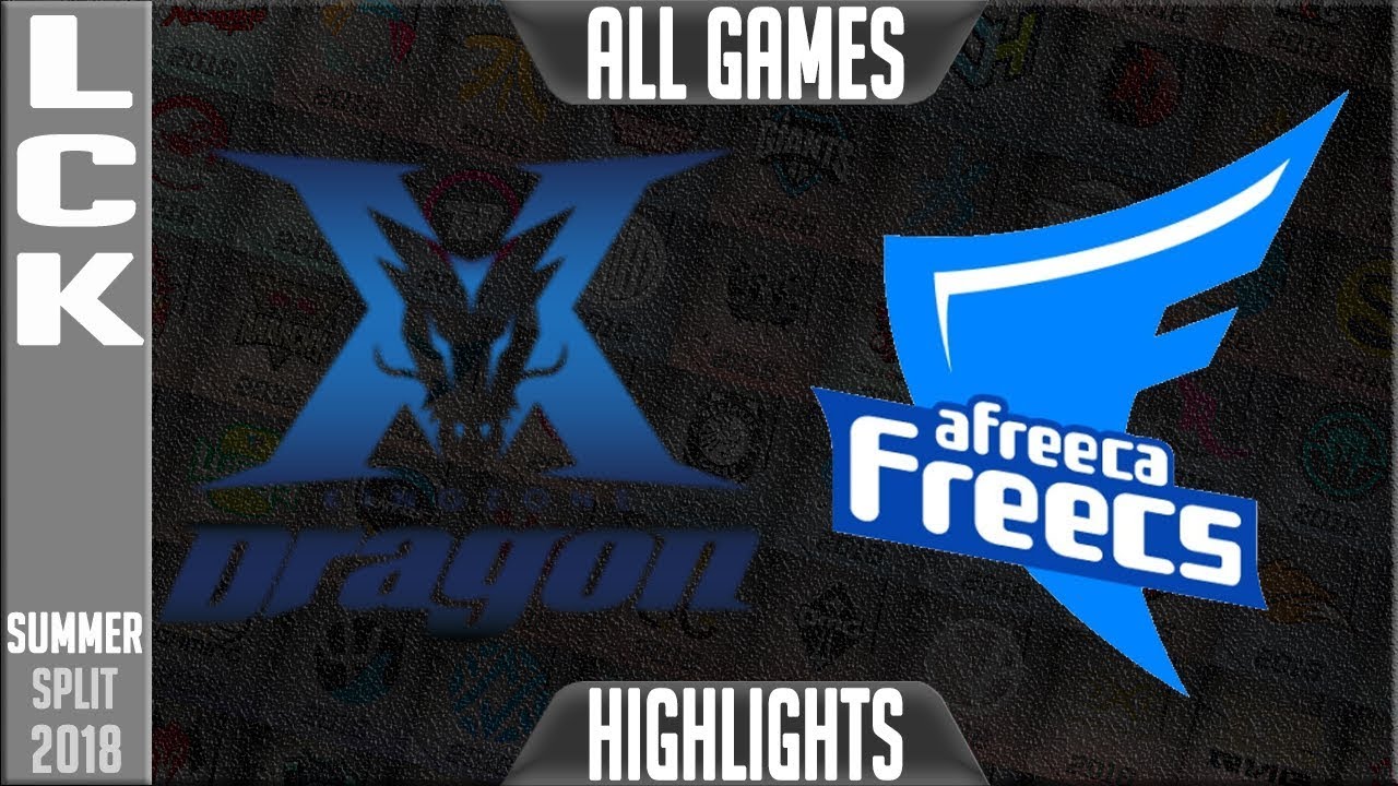KZ vs AFS Highlights ALL GAMES | LCK Summer 2018 Week 2 Day 3 | King-Zone DragonX vs Afreeca Freecs