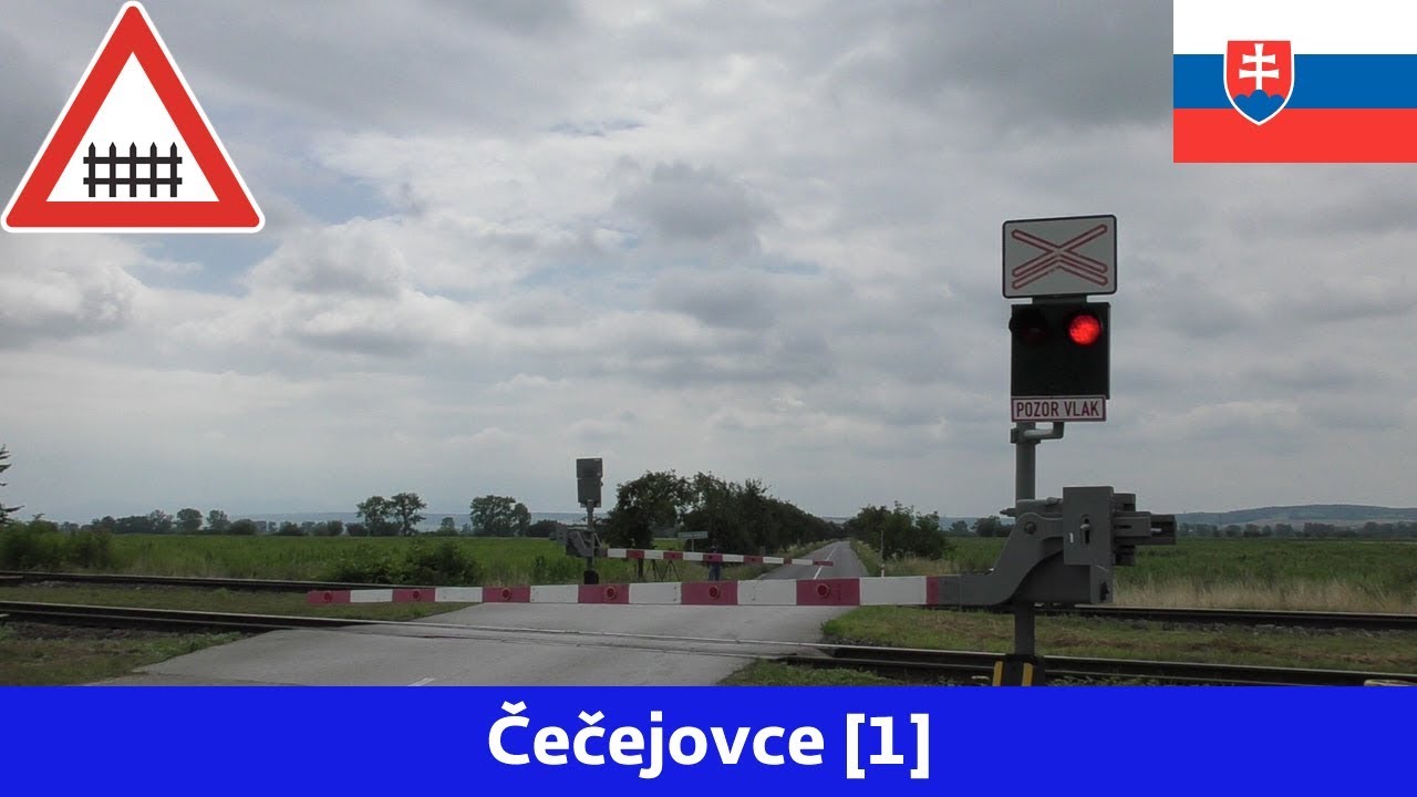 Železniční přejezd/Železničné priecestie Čečejovce [1] (SK) - 24.7.2019
