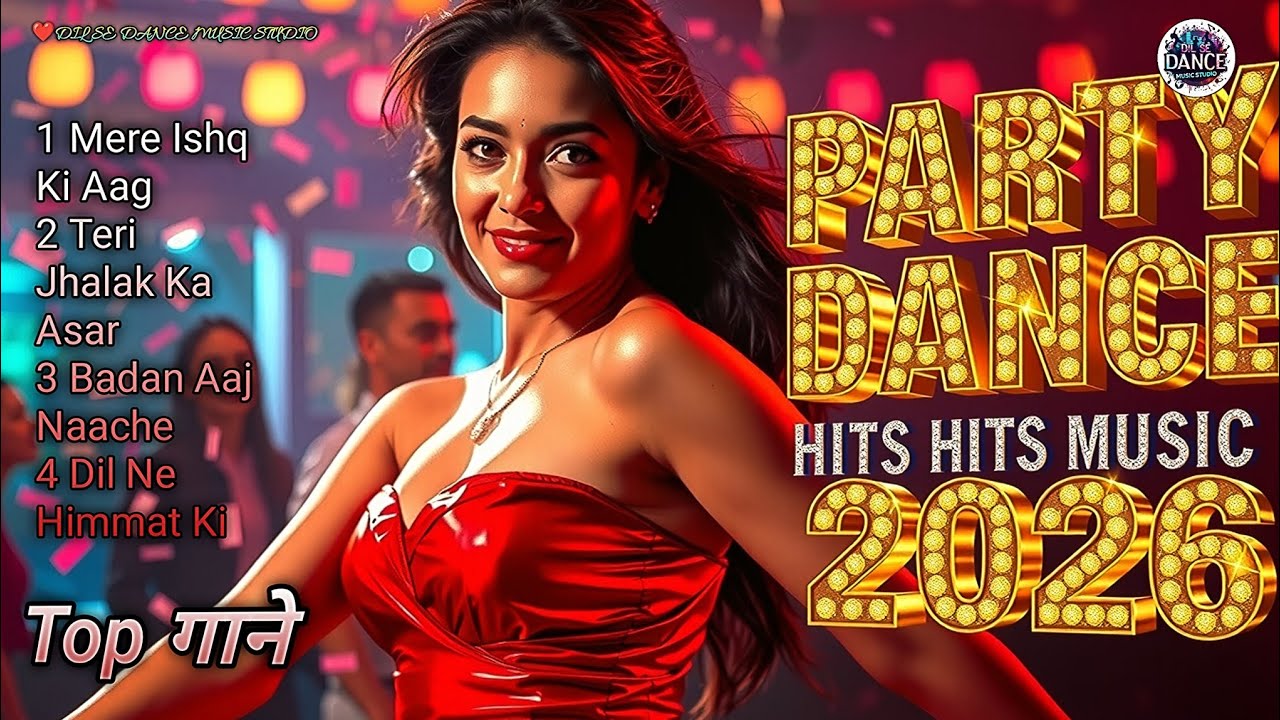 💃 Non-Stop Hits Romantic Hindi Dance Music 2026 | Bollywood Style Love Party Mix ❤️ Dil Se Dance 102