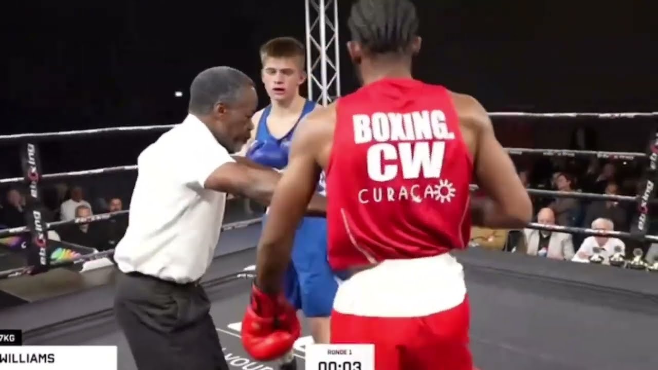 Nk Boksen | Thijmen Kraak vs Fabian Williams | Dutch amateur elite final
