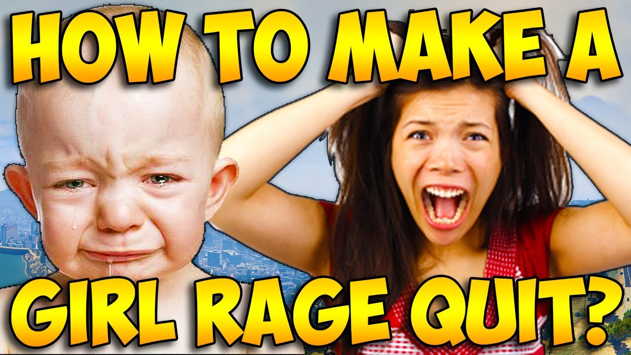 INSANE GIRL CRY'S & RAGE QUIT OVER MODDING (GTA 5 FUNNY TROLLING)