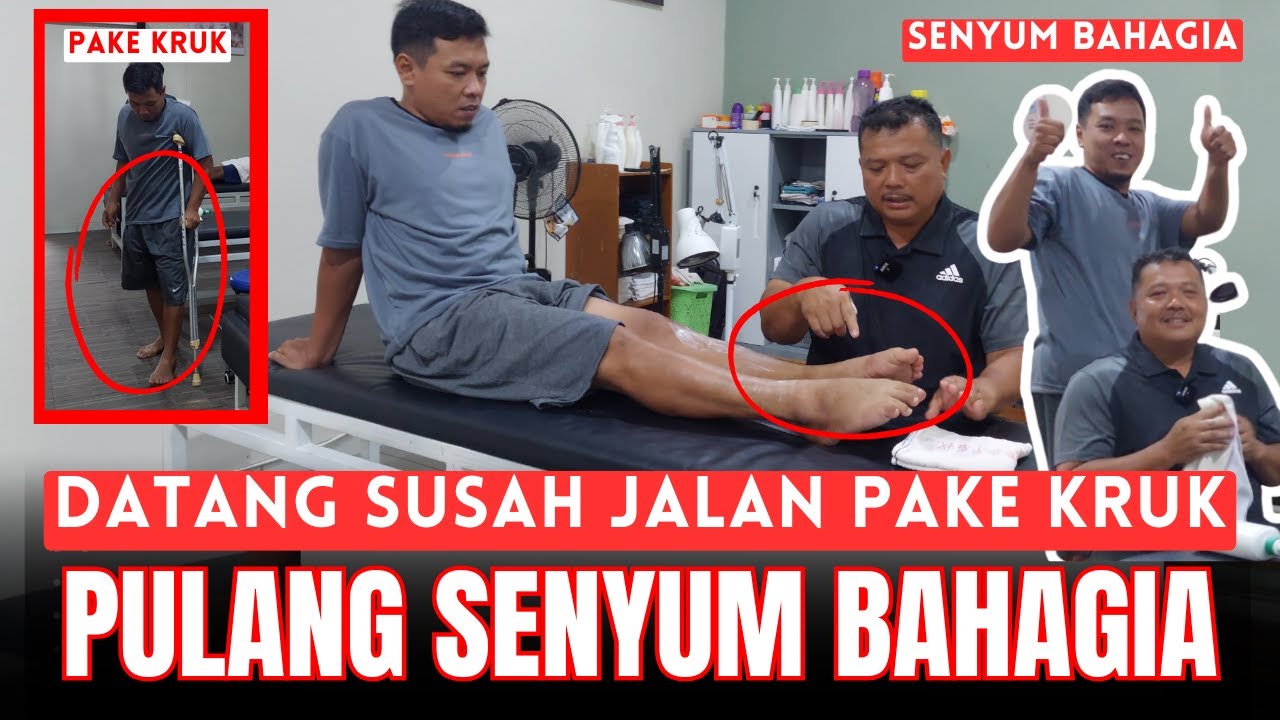 MCO ARIF - DATANG SUSAH JALAN SAMPE PAKE KRUK, PULANG SENYUM BAHAGIA