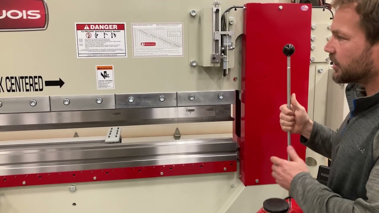 Iroquois Press Brake Limit Switch Control, How It Works