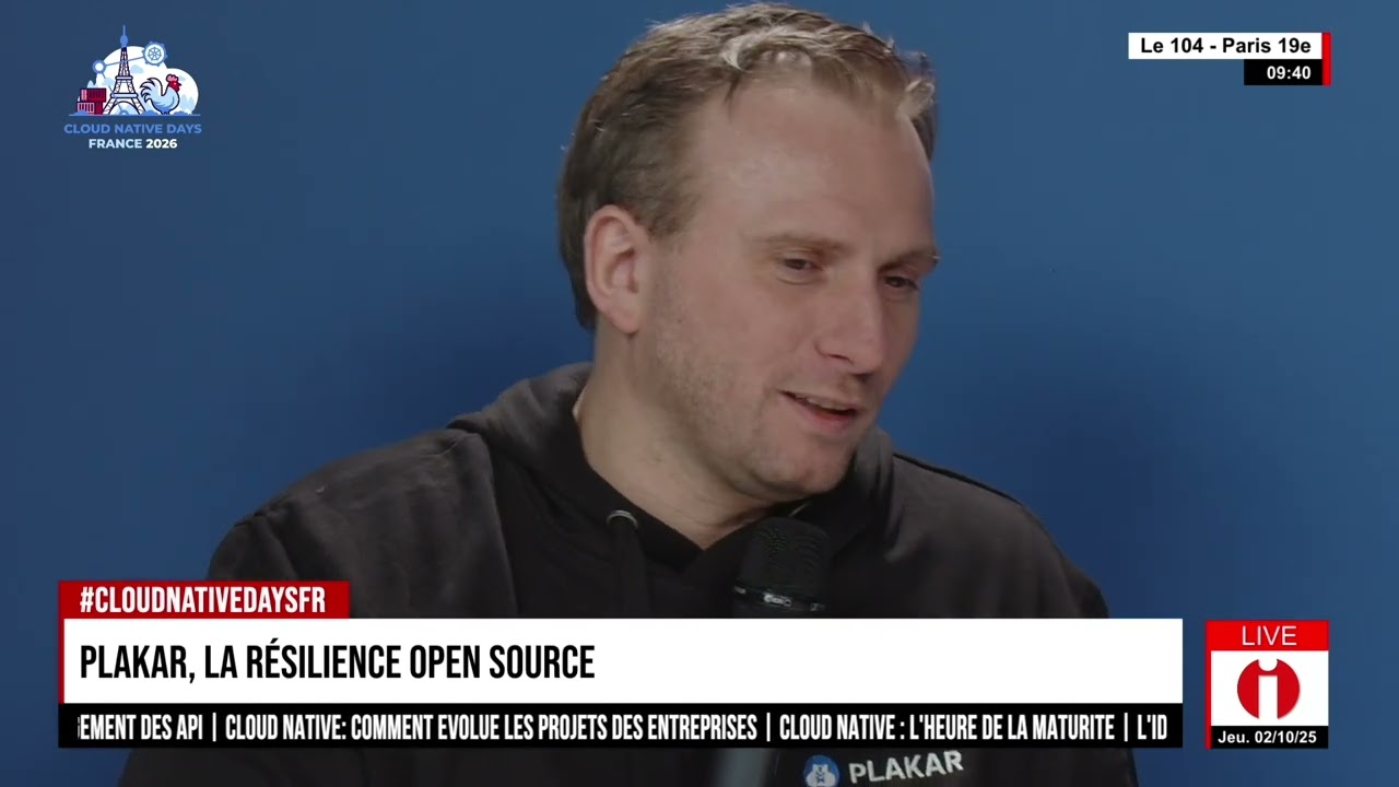 Plakar : la sauvegarde open source post-quantique | Cloud Native Days 2026