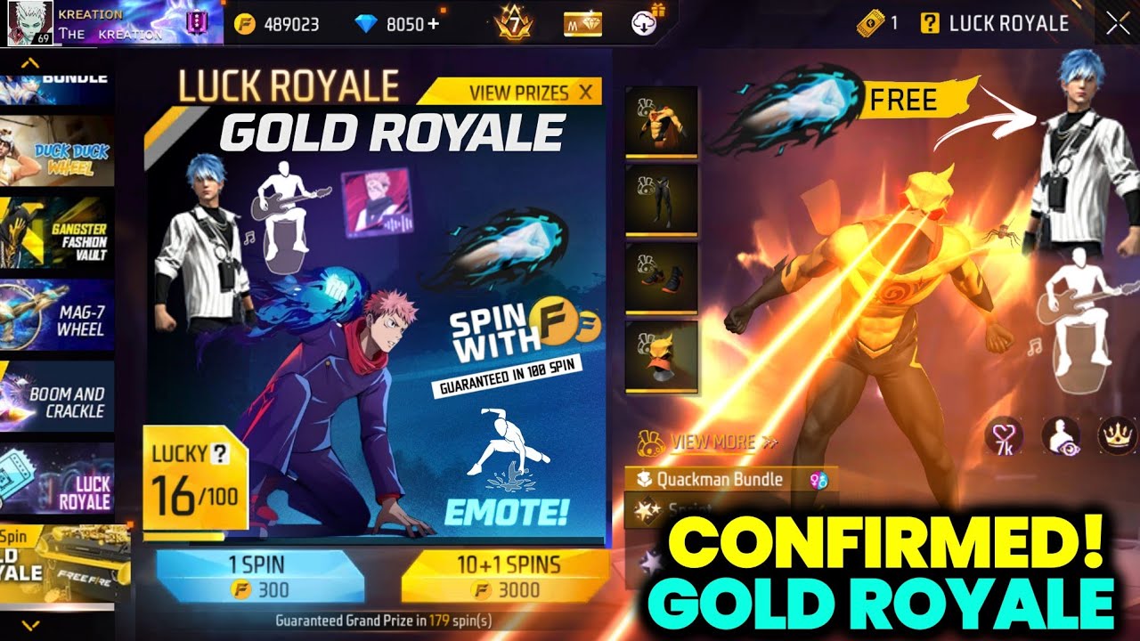 CONFIRMED NEXT GOLD ROYALE BUNDLE 🔥 -para SAMSUNG,A3,A5,A6,A7,J2,J5,J7,S5,S6,S7,S9,A10,A20,A30,A50