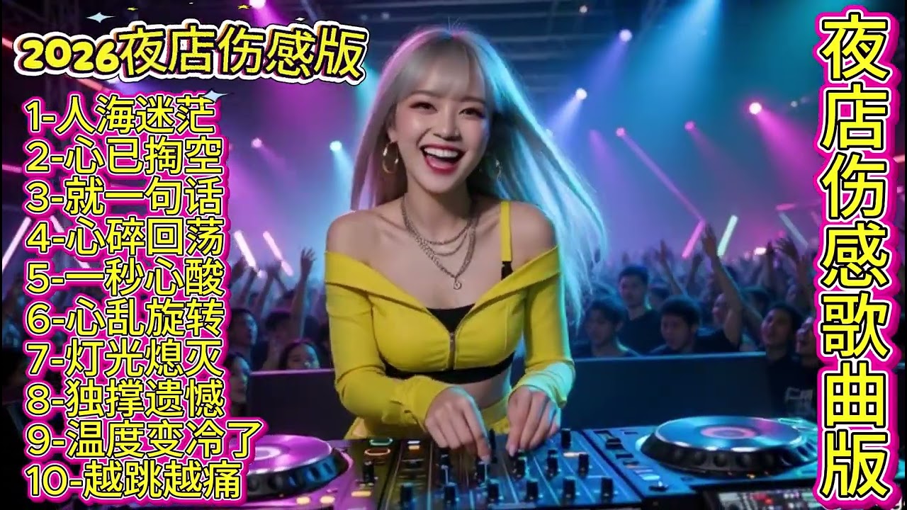 🎶🔥2026年DJ夜店听不腻伤感歌曲《心已掏空》《独撑遗憾》《人海迷茫》《温度变冷了》🎶🔥#dj #djsong #djremix #djviral #djtiktok