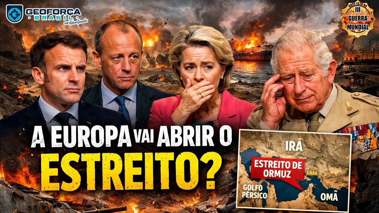 A EUROPA VAI ABRIR O ESTREITO? + A VERGONHA DO F-35