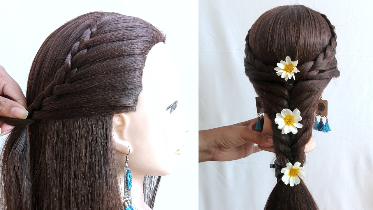 Easy different type of hairstyles - Simple Hairstyles | stylish hairstyles | hairstyles for girls