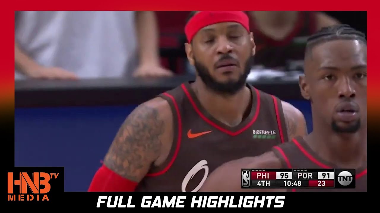 Philadelphia 76ers vs Portland Trailblazers 2.11.21 | Full Highlights