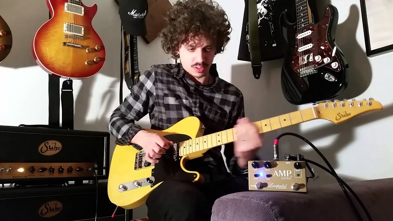 Lovepedal Amp Eleven with Suhr Classic T Antique
