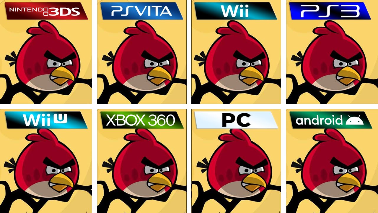 Angry Birds Seasons (2010) 3DS vs Vita vs Wii vs PS3 vs Wii U vs XBOX 360 vs PC vs Android