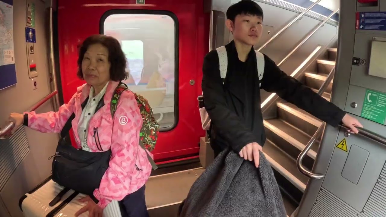 World Sport Stacking Champions Part 8, Day13 Zermatt to Zurich 坐火車返回蘇黎世