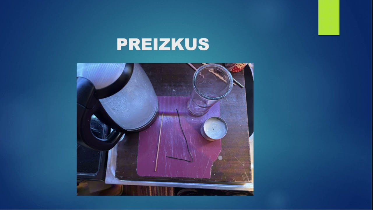 Toplotna prevodnost in toplotni tok fizika SN