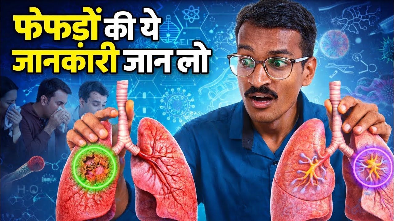 मानव श्वसन तंत्र || Most important questions || फेफड़ो की कहानी🥰 By-Narpat Joam