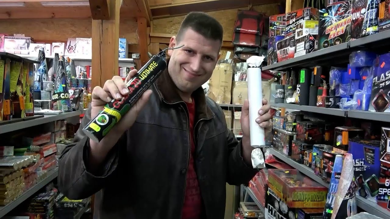 ZWAAR VUURWERK KOPEN OP DE POOLSE MARKT!!! (POLENVLOG 2/2)