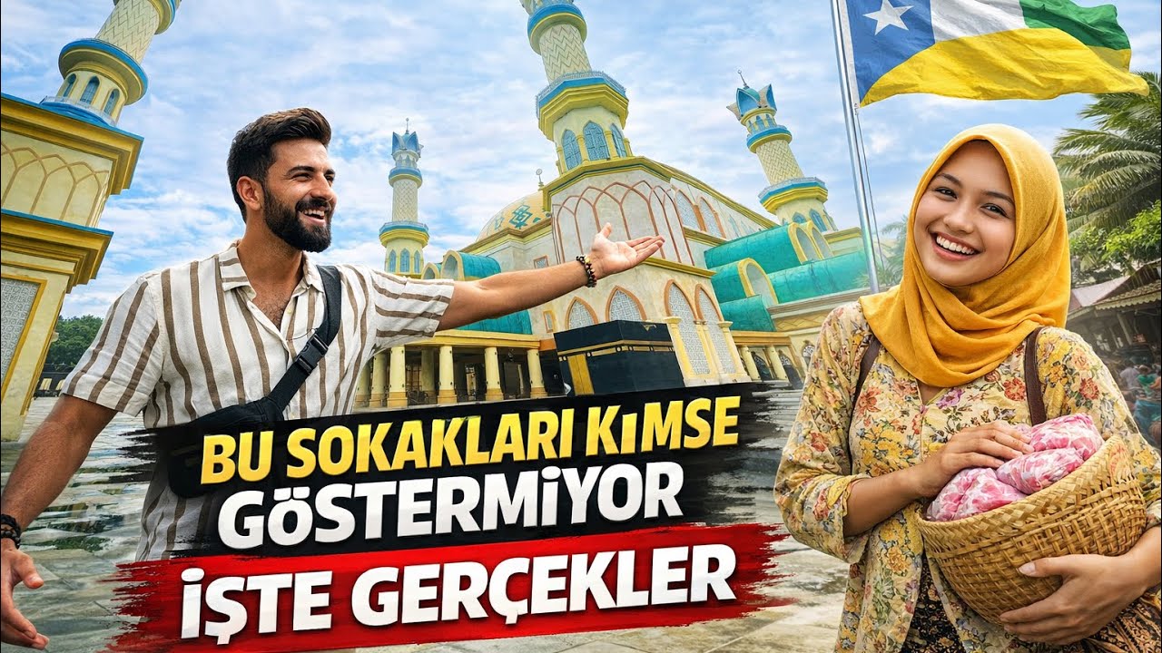 Lombok Sokaklarında Gerçek Hayat | Turist Rotası Dışında Bir Gün [ 4 K ] 36.BÖLÜM