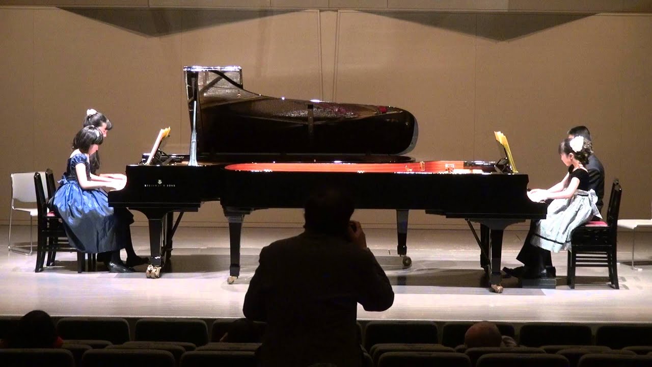 W.Gillock：CHAMPAGNE TOCCATA for 2 pianos, 8 hands