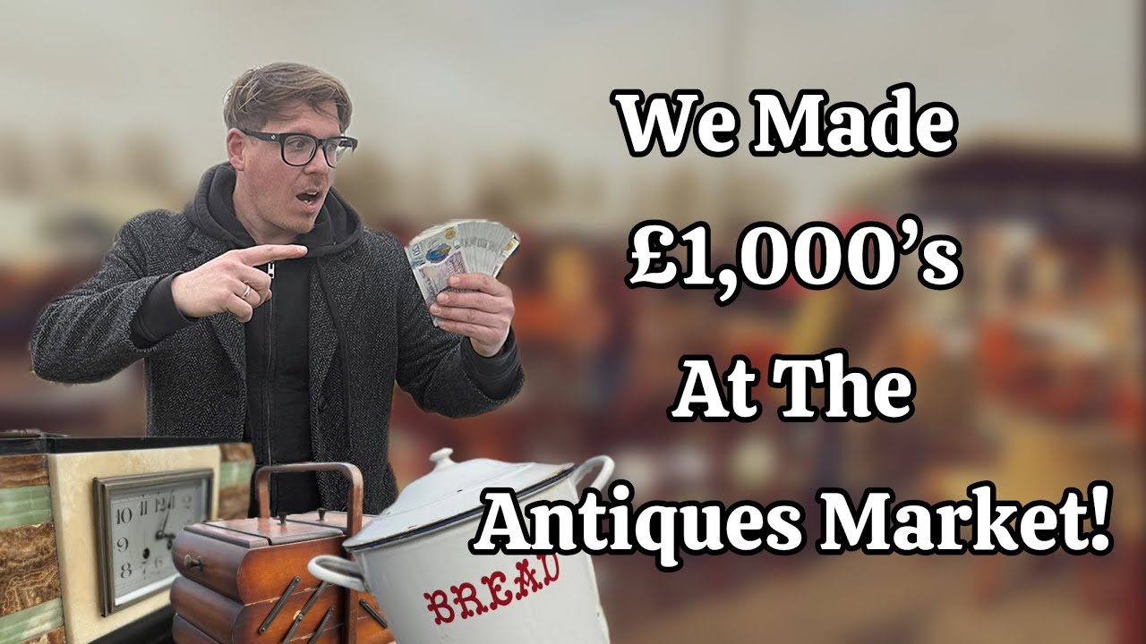 Selling At One Of The Best Antique Markets In The UK!