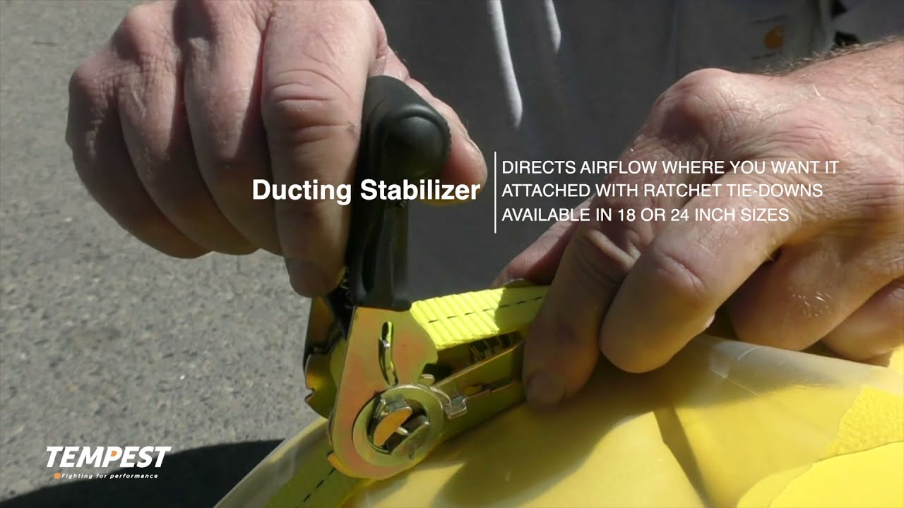 Tempest - The 24 HD Industrial fan for Positive Pressure Ventilation (PPV)