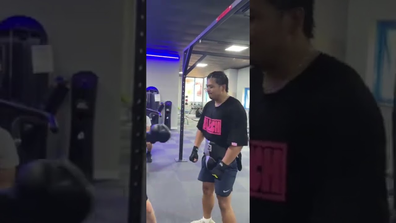 Salt Papi Vs Andy Warski (Training Footage Comparison) KSI vs WASSABI UNDERCARD