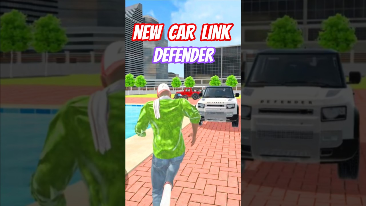 Indian Theft Auto Simulator New Defender Car File link 🤩 #indiantheftauto #shorts #viral