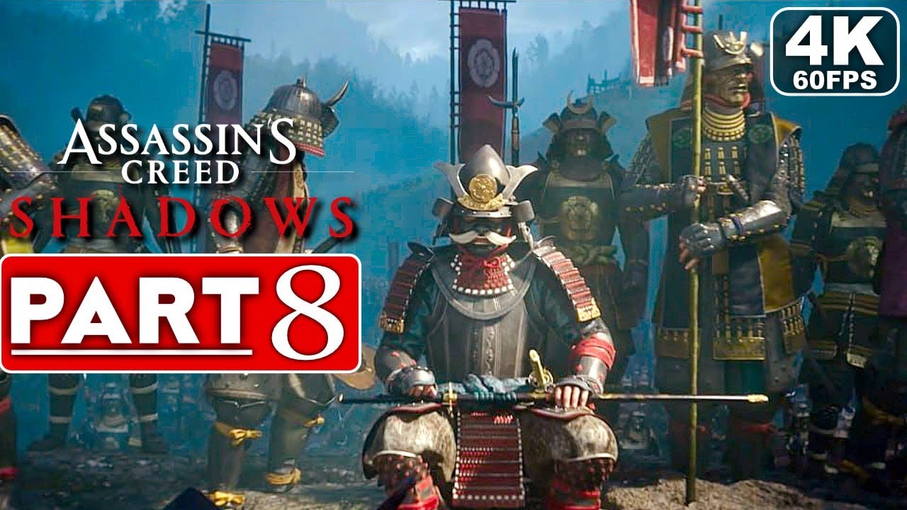 ASSASSIN'S CREED SHADOWS Gameplay Walkthrough Part 8 FULL GAME [4K 60FPS PC ULTRA] - No Commentary