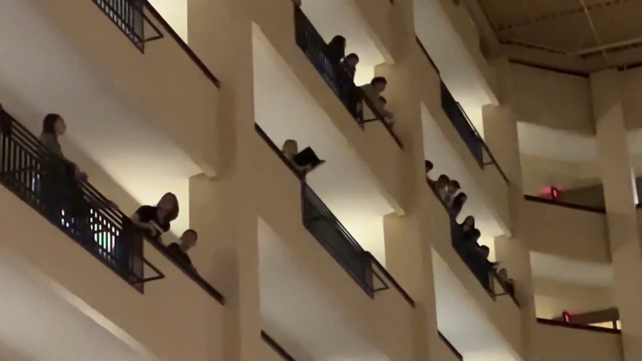 NMEA 2023 Nebraska All-State Choir sings at Embassy Hotel pt. 5 | “I am Glad”