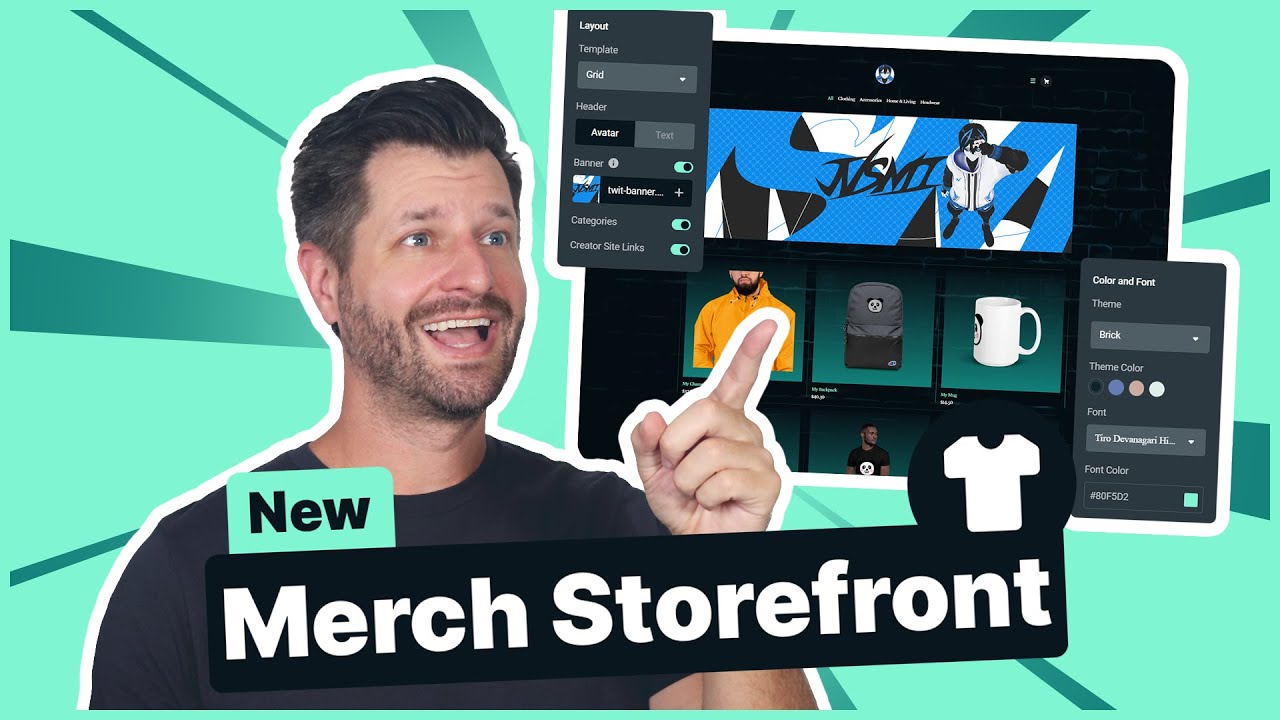 New Merch Storefront Customization Available Now | Streamlabs