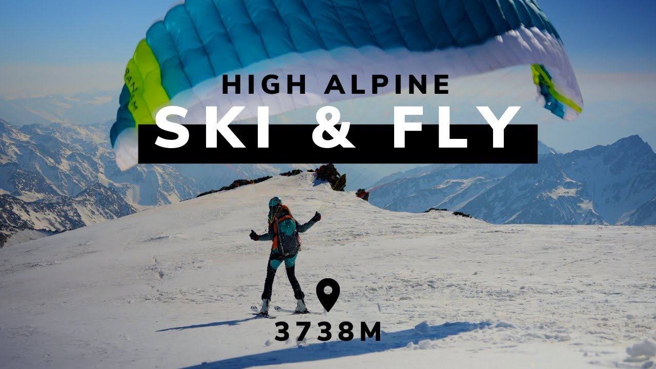 Weißkugel (3738m) Hike & Fly | Paragliding above Glaciers