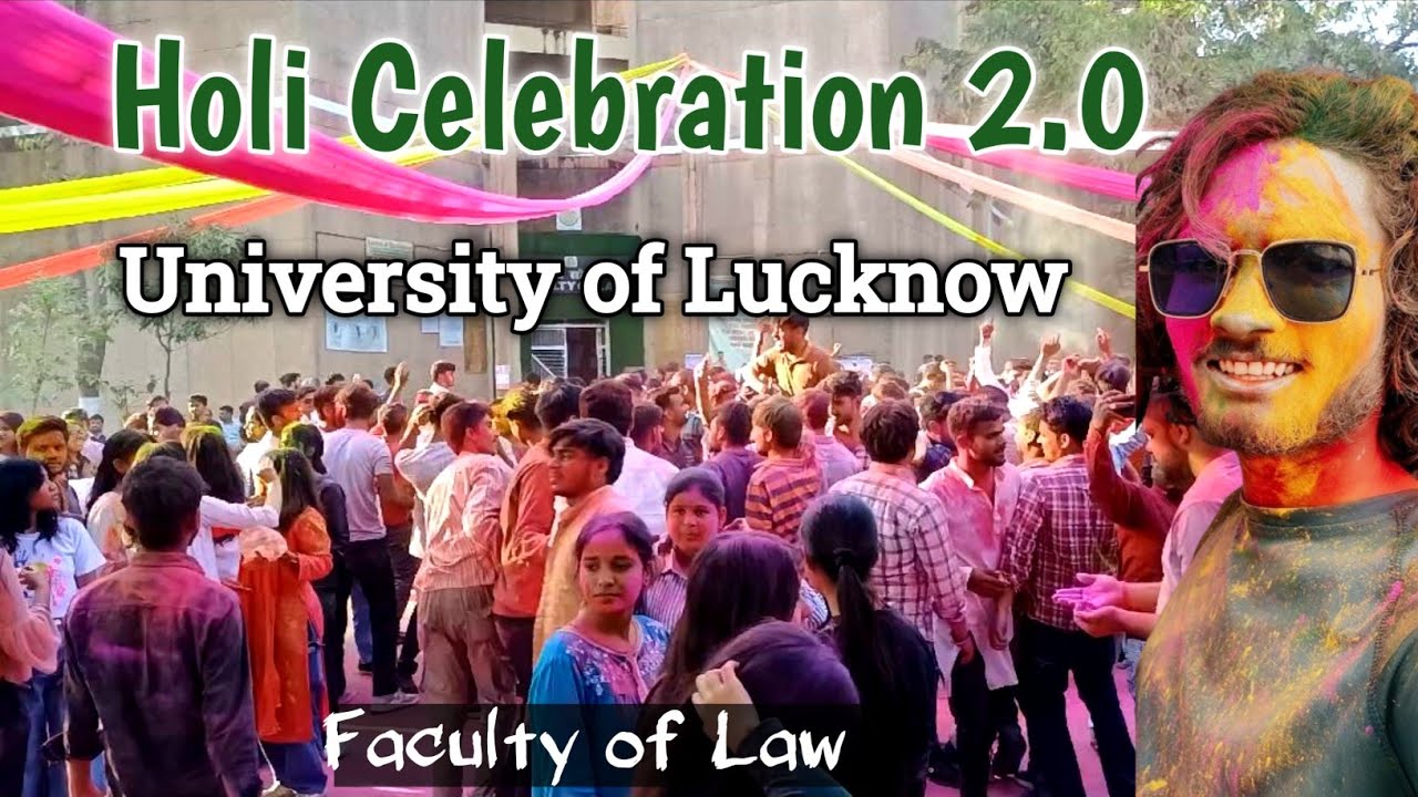 Holi Celebration | Faculty of Law | University of Lucknow | Happy Holi |