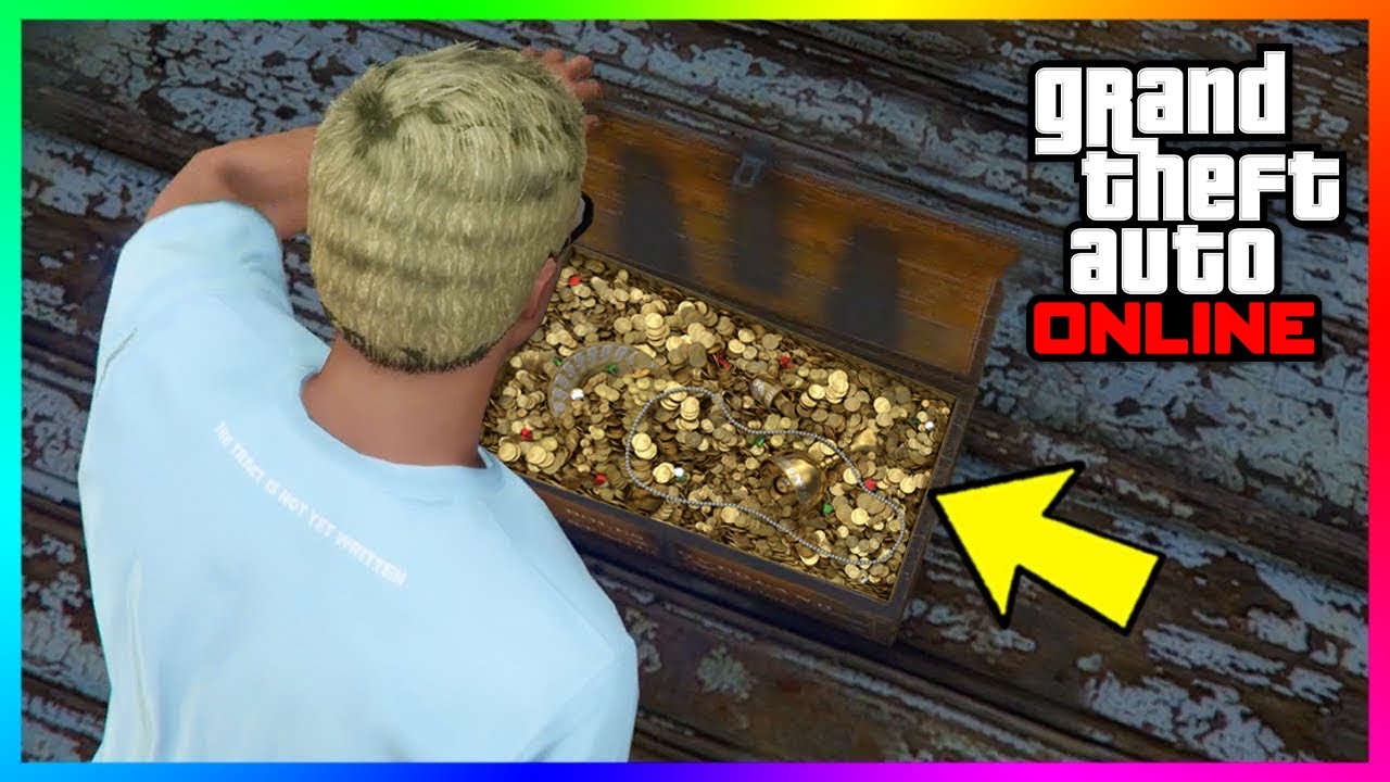 GTA 5 Online - How To Complete The SECRET Treasure Hunt & Find ALL Shipwreck Locations! (FREE Money)