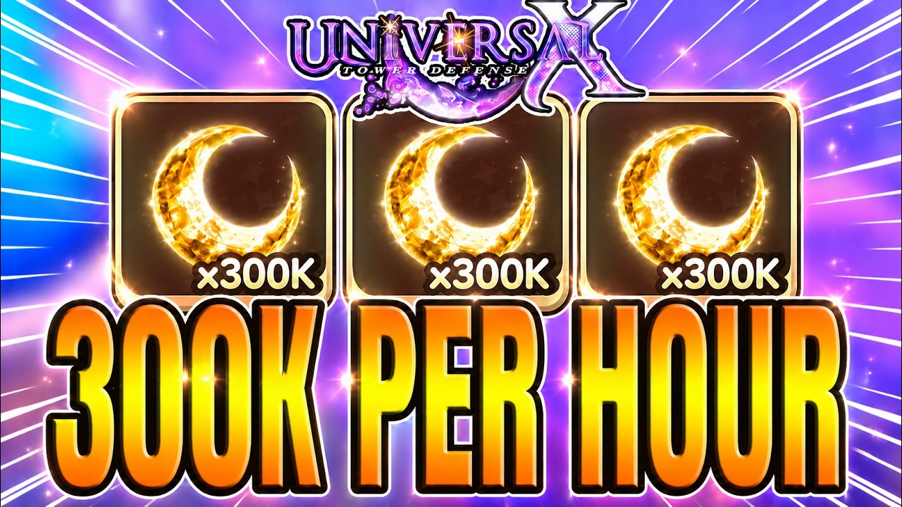 BEST Method To Farm Over *300K* Universal Gems Part 2 Per HOUR In Universal Tower Defense X!
