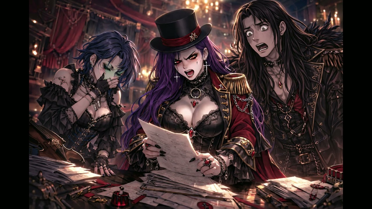 Monica & The Wolves - The Valentine Wager - Gothic Carnival Cabaret (Suno V5)