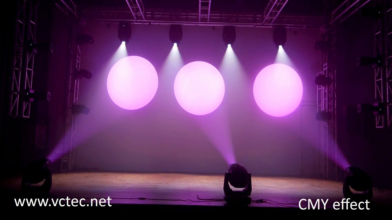 CMY 300W LED Beam Spot  Wash 3 in 1 Moving head
